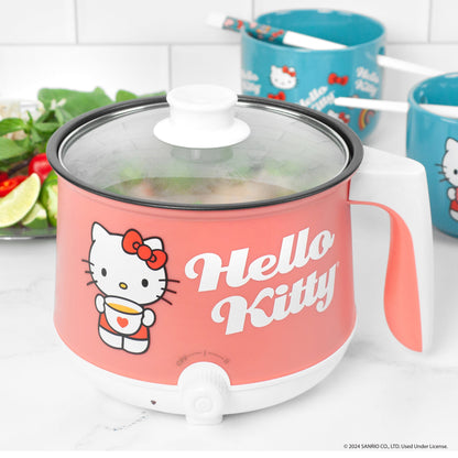 **Hello Kitty Sıcak Tencere ve Ramen Kase Seti**