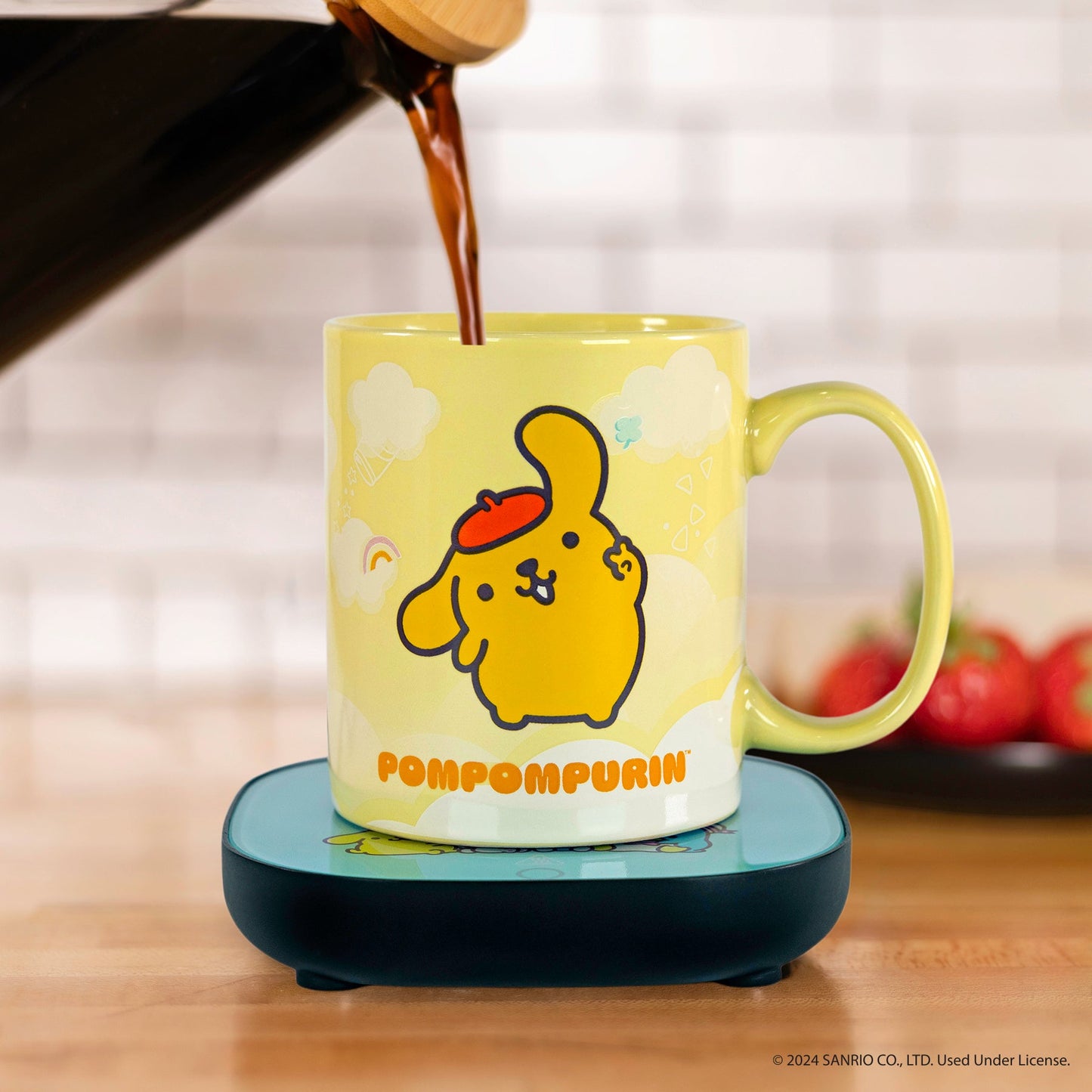 Hello Kitty and Friends Pompompurin 12oz Mug Warmer with Mug