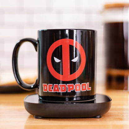 Deadpool Marvel 12oz Bardak Isıtıcı Seti - İçeceklerinizi Şık Bir Şekilde Sıcak Tutun!