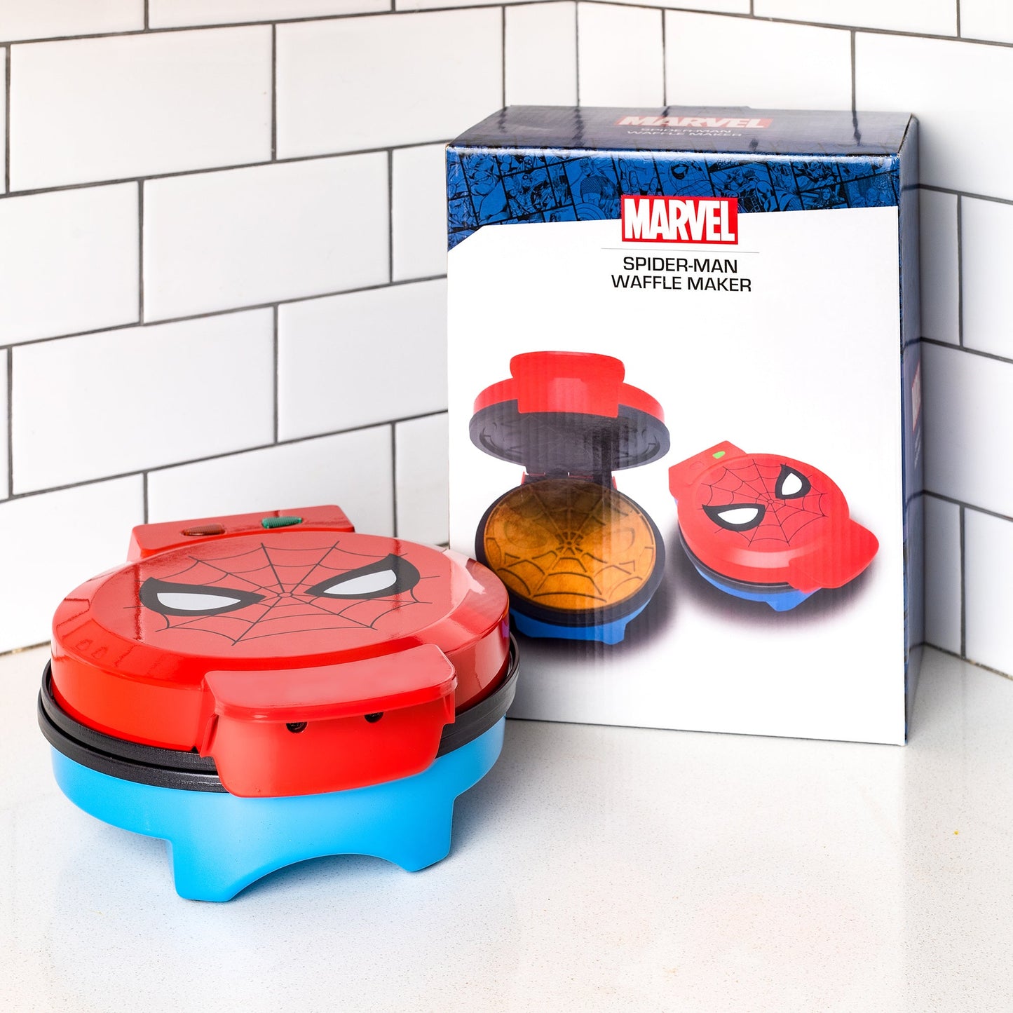 Sonunda Marvel Spider-Man Waffle Yapıcı: Süper Kahvaltılar Hazırlayın!