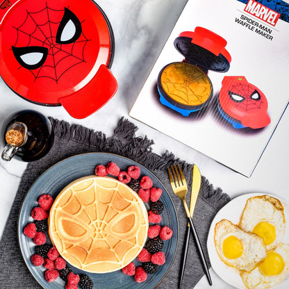 Sonunda Marvel Spider-Man Waffle Yapıcı: Süper Kahvaltılar Hazırlayın!