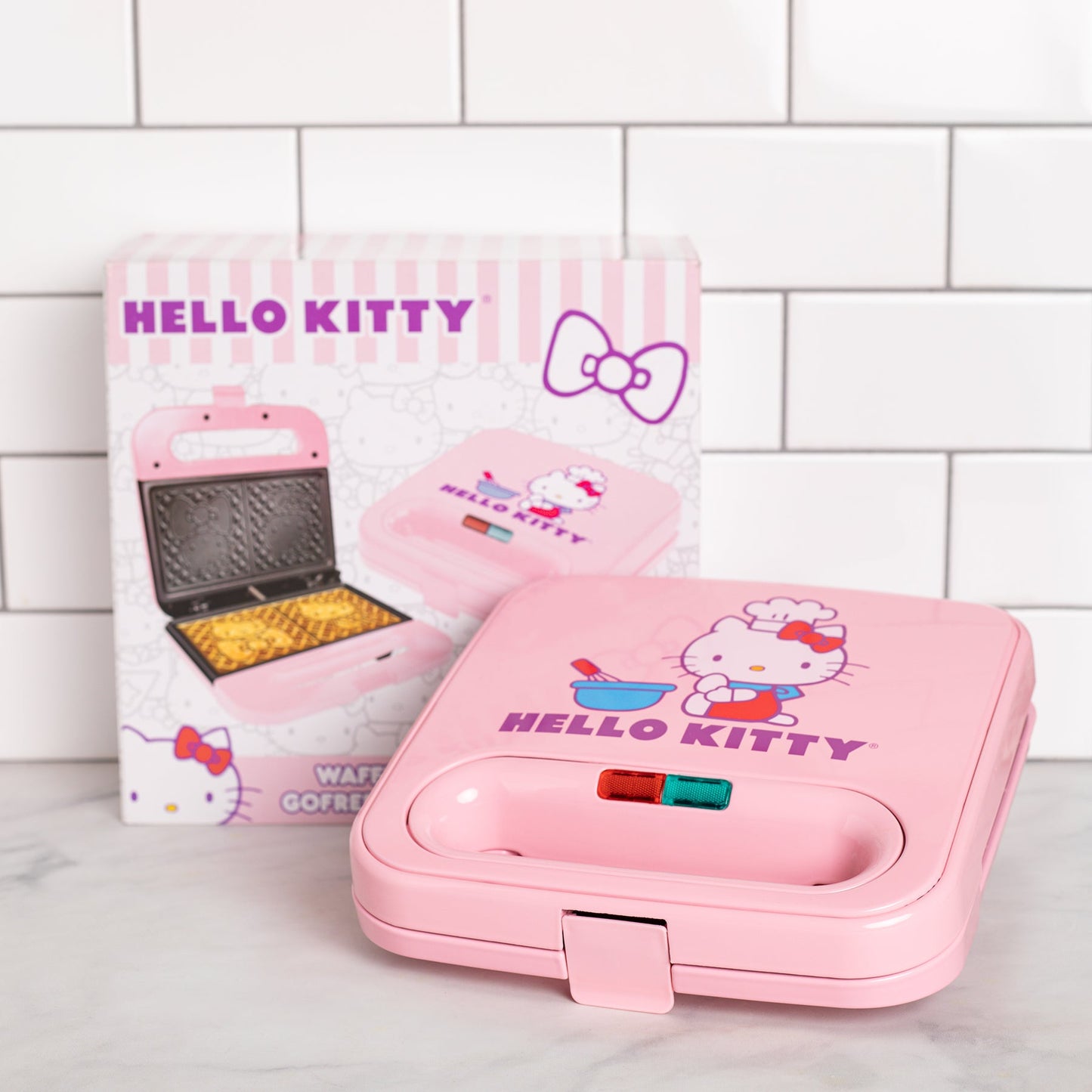 Hello Kitty Kare Waffle Makinesi