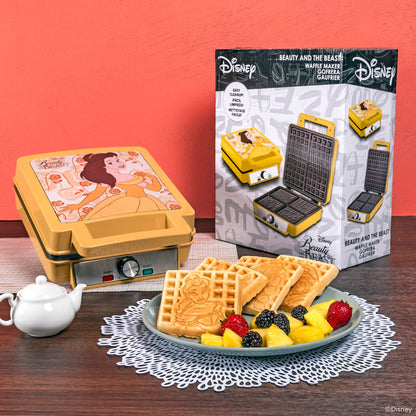 Disney Güzel ve Çirkin Lüks Waffle Makinesi